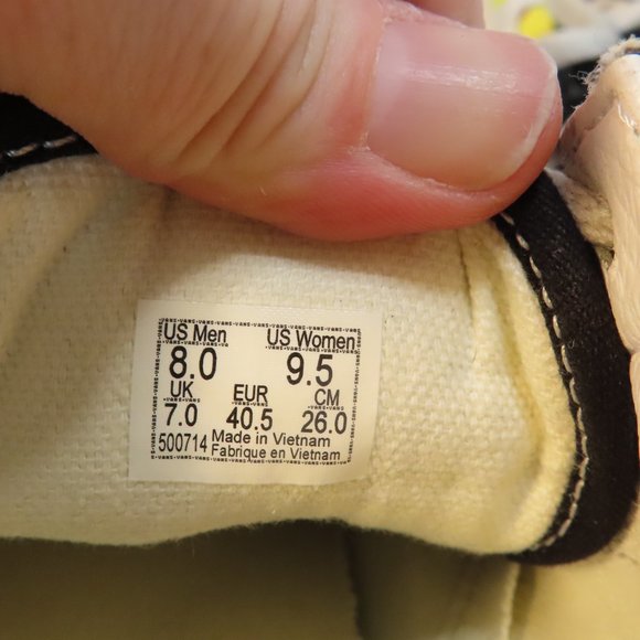 Men s Women s VANS Flame Old Skool suede low rise sneakers M/8 W/9.5 - Picture 9 of 13